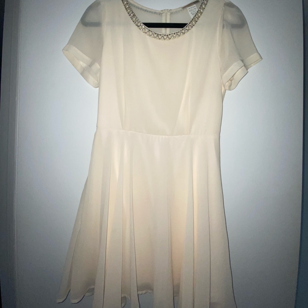 Cream Dress